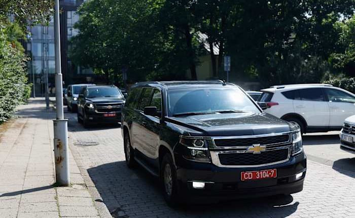 Belarus frees key opposition figure Siarhei Tsikhanouski following rare visit from top US envoy