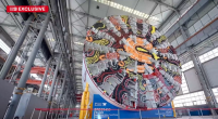 Two of the biggest tunnelling machines in the world are about to make the marathon journey from China to Sydney to carve out the city's second harbour road tunnel.