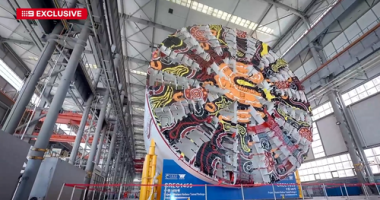 Two of the biggest tunnelling machines in the world are about to make the marathon journey from China to Sydney to carve out the city's second harbour road tunnel.