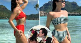 Bikini-clad Demi Lovato enjoys honeymoon with husband Jutes
