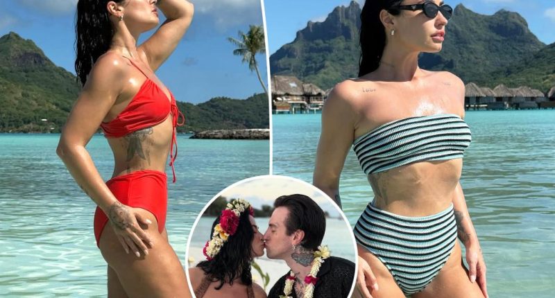 Bikini-clad Demi Lovato enjoys honeymoon with husband Jutes