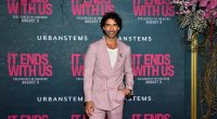 Justin Baldoni attends the world premiere of "It Ends with Us."