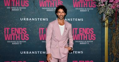 Justin Baldoni attends the world premiere of "It Ends with Us."