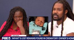 Body of 2-month-old found in crematory owners' home: Parents