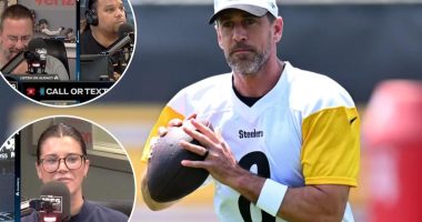 Boston radio hosts rail against Aaron Rodgers' final season comments: 'Douche moveâ