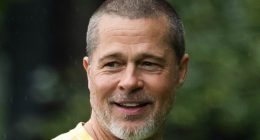 Brad Pitt, 61, debuts bizarre tie dye look in latest midlife makeover