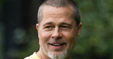 Brad Pitt, 61, debuts bizarre tie dye look in latest midlife makeover