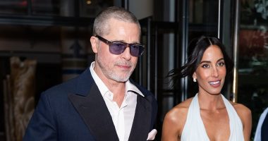 Brad Pitt's girlfriend Ines dons risque ensemble at F1 premiere