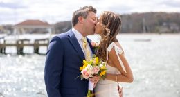 Bride, 40, whose exes died suddenly, marries 'annoyingly healthy' man