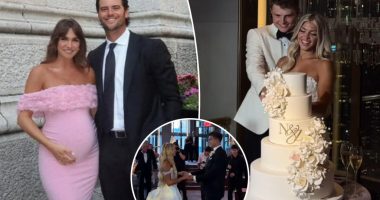 Broncos WAG takes you inside the Zach Wilson wedding: 'Crying'
