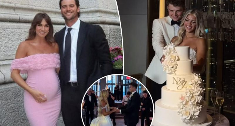 Broncos WAG takes you inside the Zach Wilson wedding: 'Crying'