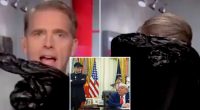 CNN Scott Jennings puts head in trash representing Republicans feelings about Trump-Musk feud