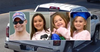Cadaver dog joins manhunt for fugitive dad accused of killing three daughters