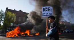 California official criticized for appearing to call on gangs to intervene in immigration raids