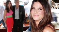 Can't hide their smiles! Sandra Bullock and George Clooney dazzle on the first day of Venice Film Festival