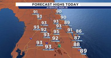 Central Florida, get ready to feel the heat