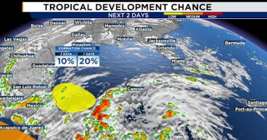 Chances creep up for tropical development in the Gulf