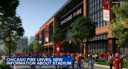 Chicago Fire Football Club unveil renderings of proposed South Loop soccer stadium