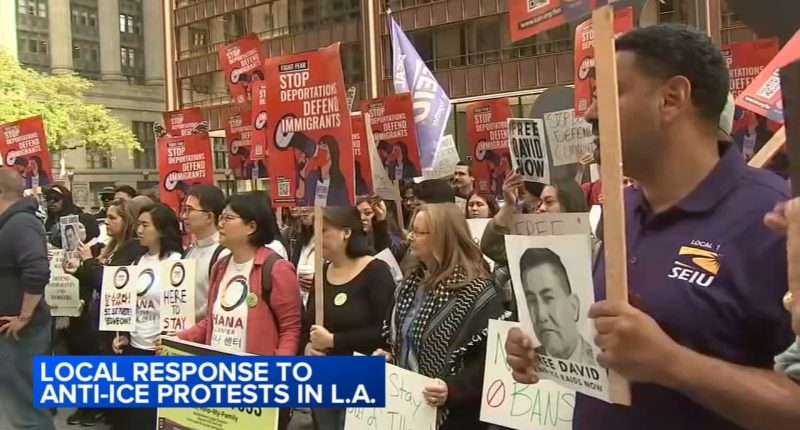 Chicago ICE raids protests today: Advocates hold Daley Plaza protest, blame Donald Trump for unrest during Los Angeles protests