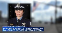 Chicago police officer funeral: Friends, family to say goodbye to Krystal Rivera, police officer killed in Chatham shooting