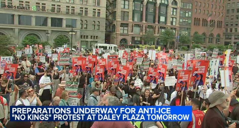 Chicago, suburbs protests Saturday: 'No Kings' rallies against ICE raids, Trump administration expected to draw thousands | LIST