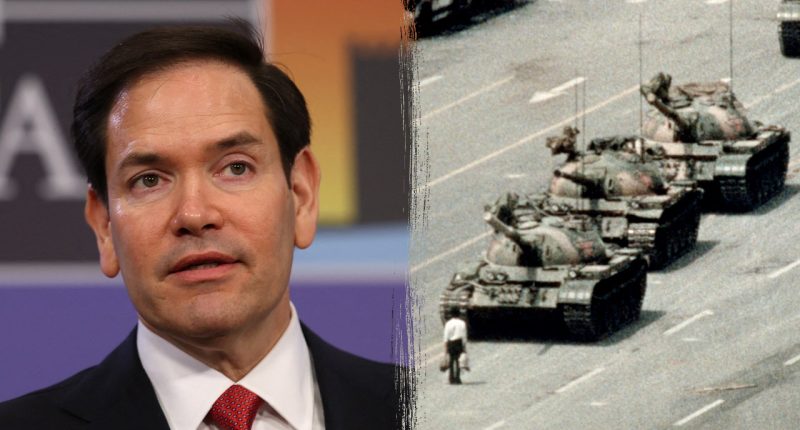 China, Rubio exchange jabs on 36th anniversary of Tiananmen Square massacre