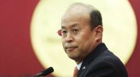 Chinese ambassador to Australia, Xiao Qian, addresses the media, at the Chinese embassy in Canberra on Tuesday 26 November 2024.