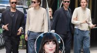 Chris Martin steps out with look-alike son Moses for Father's Day after Dakota Johnson breakup
