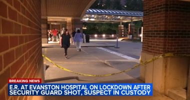 Christian Haywood charged in shooting at Evanston hospital that injured security officer inside emergency room: police