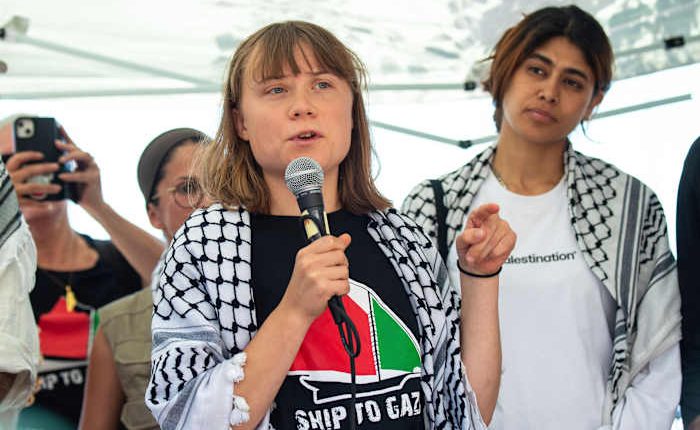 Climate activist Greta Thunberg joins aid ship sailing to Gaza aimed at breaking Israel's blockade