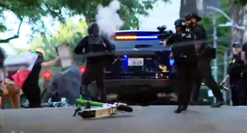 Coast-to-coast anti-ICE chaos caught on camera