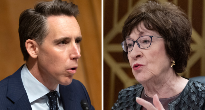 Collins, Hawley — two key holdouts — will support advancing GOP megabill