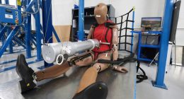 Crash dummies used in car safety tests are still modeled after men despite higher risks for women