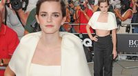 Cream of the crop! Emma Watson shows off midriff as she hits the red carpet at GQ Men of the Year Awards