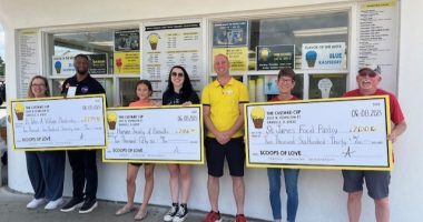 Custard Cup 'scooping' the love to Danville organizations