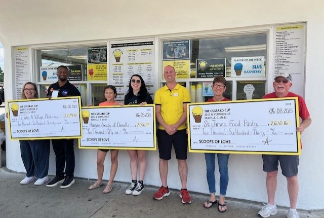 Custard Cup 'scooping' the love to Danville organizations