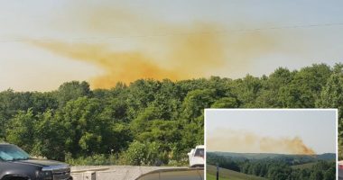 Dangerous nitric acid leak at Ohio explosives plant prompts no-fly zone, mass evacuations