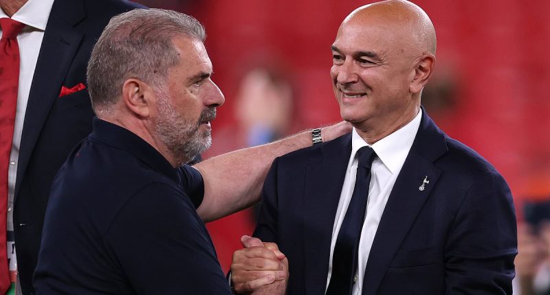 Daniel Levy faces his biggest dilemma as Ange Postecoglou's job remains on the line despite their Europa League victory - but should the Tottenham chief stick or twist this summer?