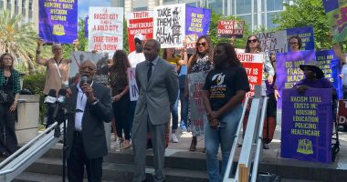 'Demeaning me': Jacksonville civil rights activists rally for removal of Confederate monuments