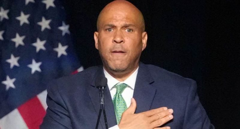 Democrat senator sparks MAGA outrage after awkward hand gesture