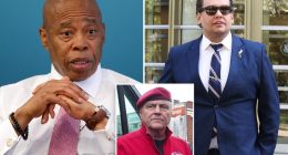 Disgraced ex-Rep. George Santos backs Eric Adams for NYC mayor