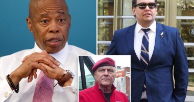 Disgraced ex-Rep. George Santos backs Eric Adams for NYC mayor
