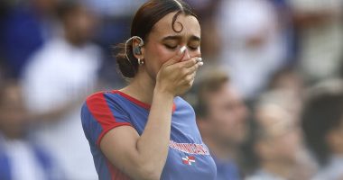 Dodgers fans give verdict on national anthem singer Nezza's ICE protest as she speaks out on 'insane' reaction