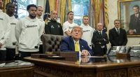 Donald Trump stuns soccer players with dig at trans athletes