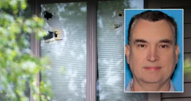 Dramatic photos show Minnesota lawmaker's home damaged in shooting as manhunt for suspect continues