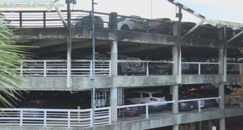 Drivers still waiting for answers after Jacksonville airport parking garage fire