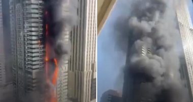 Dubai skyscraper with 4,000 residents bursts into flames