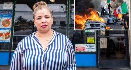 El Salvadorian restaurant staff praised for helping officers hurt in LA riots