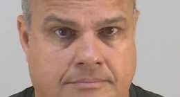 Mugshot of a man.