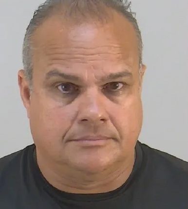 Mugshot of a man.